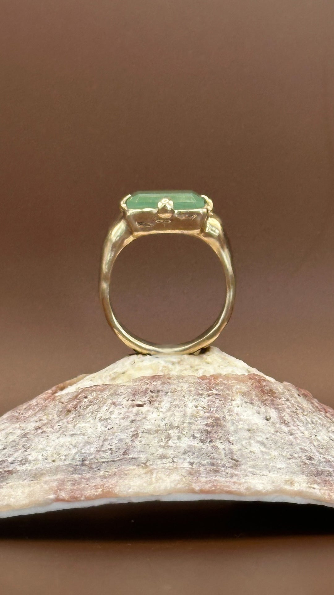 Aventurine ring